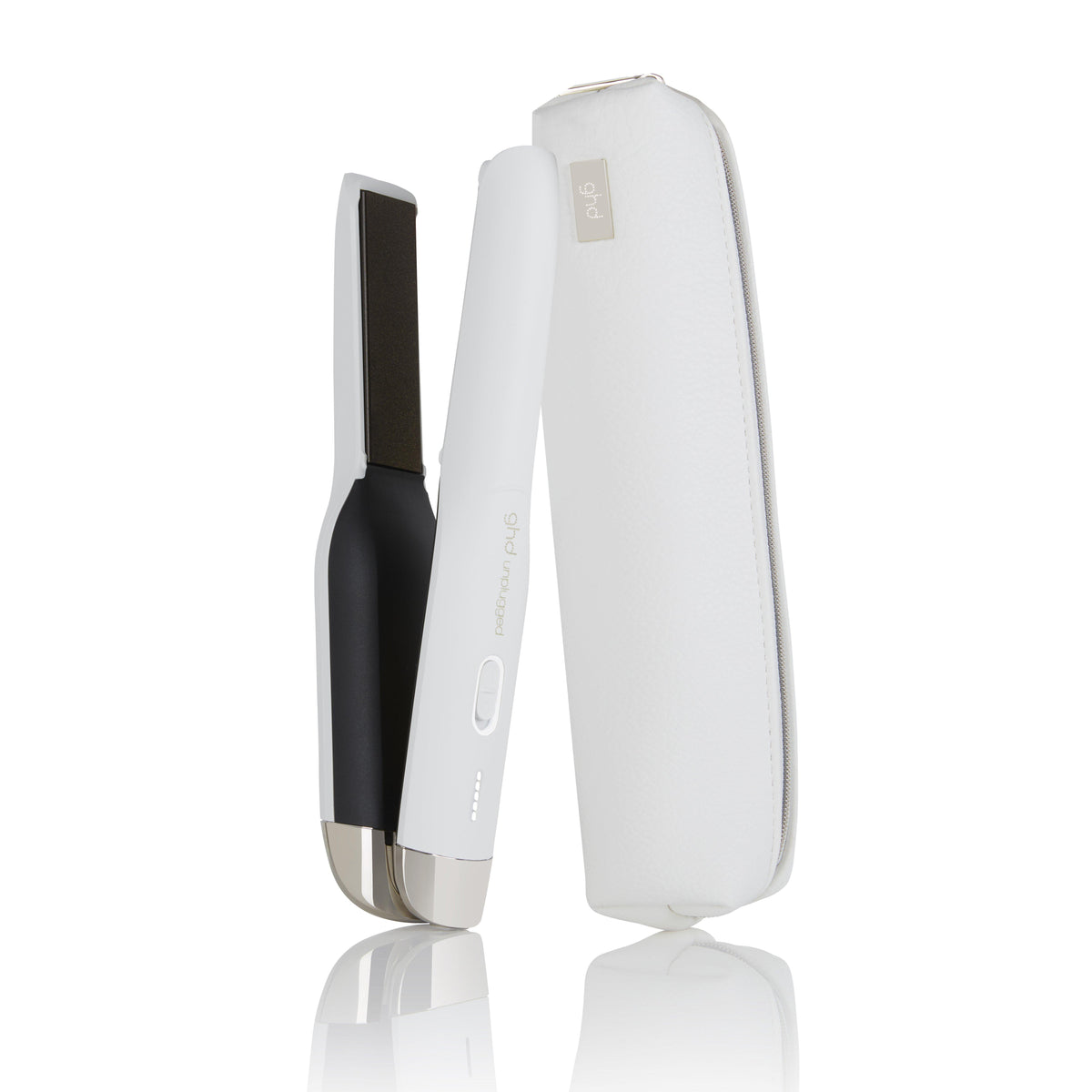 Lisseur ghd unplugged blanc mat (plaques 22mm)