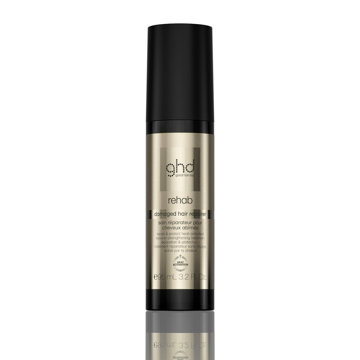 NOUVEAU SOIN RÉPARATEUR SANS RINÇAGE GHD REHAB - POUR CHEVEUX ABIMÉS
