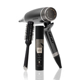 NOUVEAU TRIO SÈCHE-CHEVEUX ULTRA RAPIDE GHD SPEED + SPRAY VOLUME + BROSSE RONDE TAILLE 2